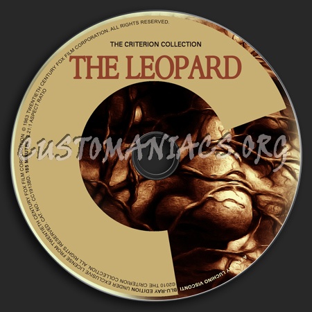 235 - The Leopard dvd label