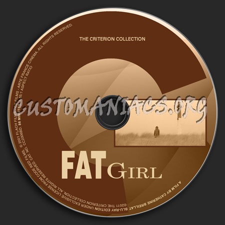 259 - Fat Girl dvd label