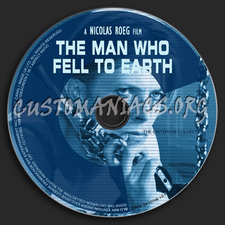 304 - The Man Who Fell To Earth dvd label - DVD Covers & Labels by ...