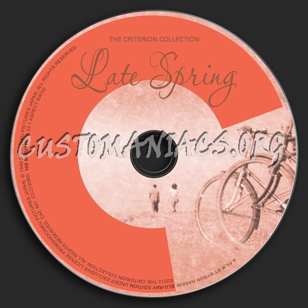 331 - Late Spring dvd label