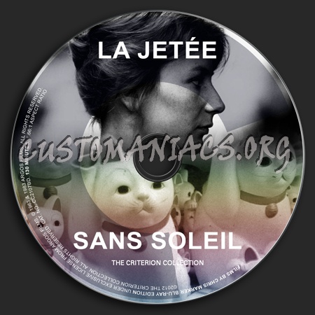 387 - La Jete - Sans Soleil dvd label