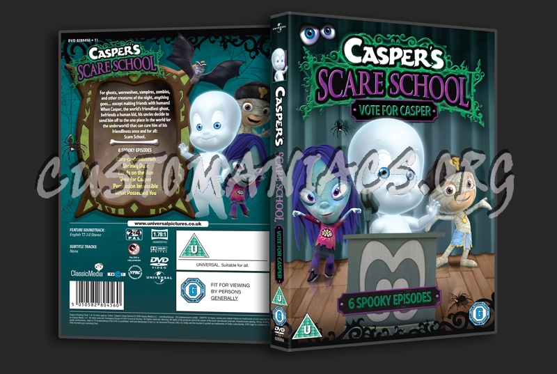 Casper Scare School Vote for Casper dvd cover