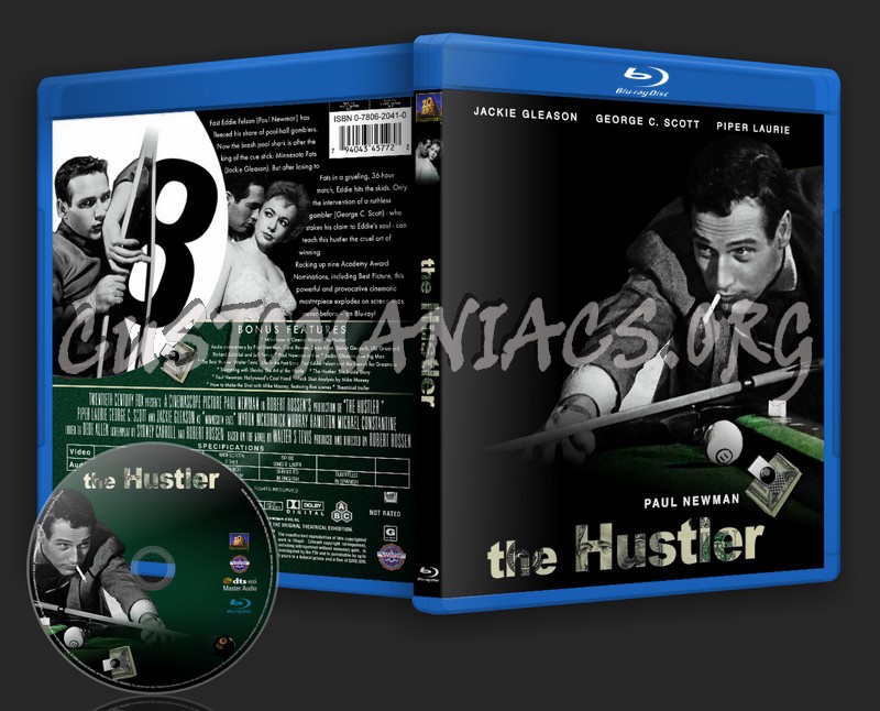 The Hustler blu-ray cover