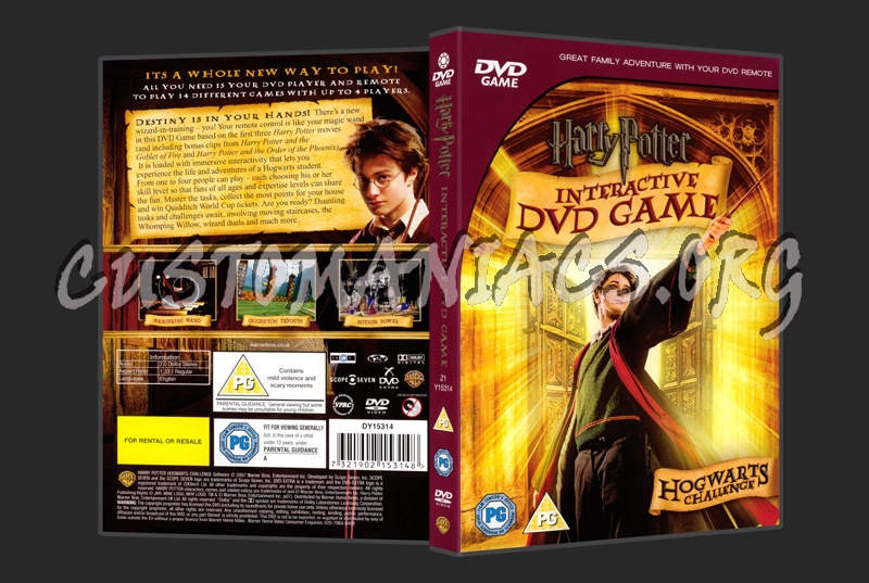 Harry Potter Interactive DVD Game dvd cover