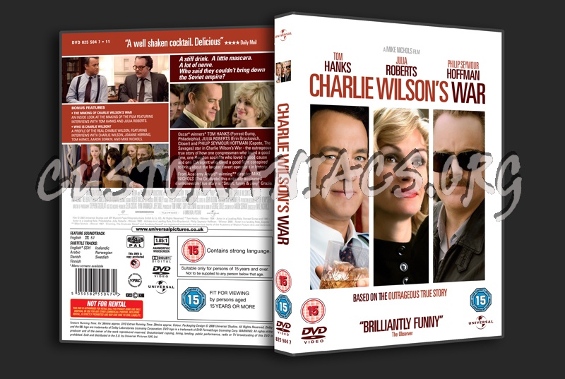 Charlie Wilson's War dvd cover