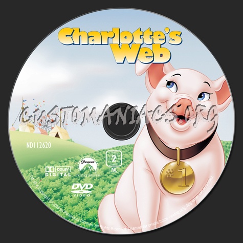 Charlotte's Web dvd label