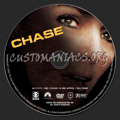 Chase dvd label