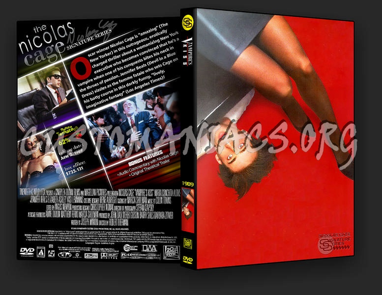 Vampire's Kiss dvd cover