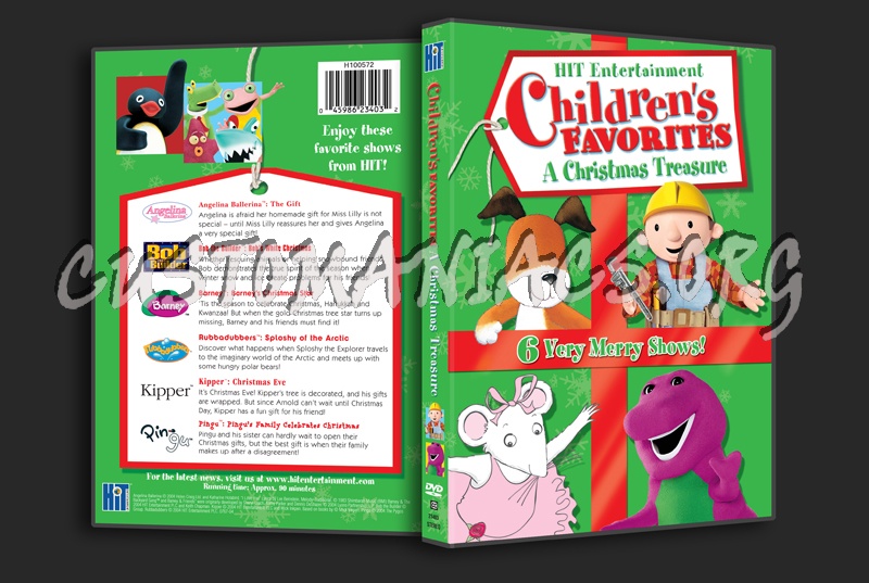 Children's Favorites: A Chistmas Treasure dvd cover