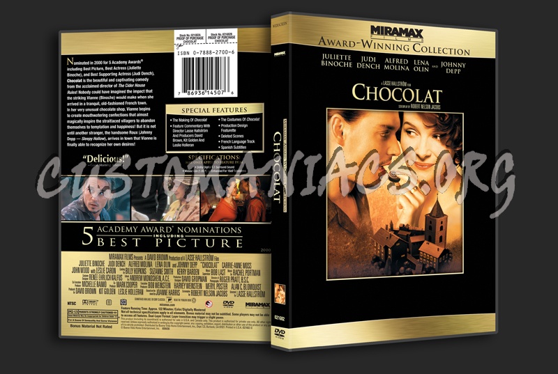 Chocolat dvd cover