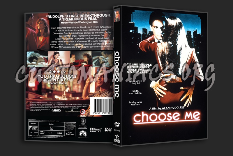 Choose Me dvd cover