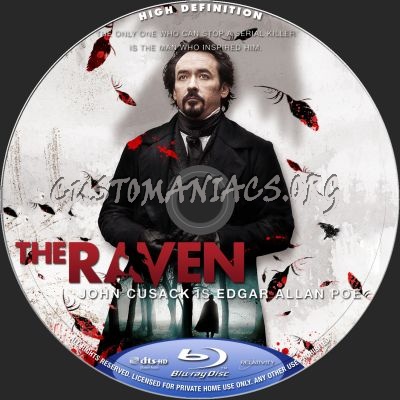 The Raven blu-ray label