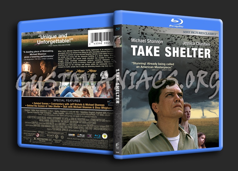 Take Shelter blu-ray cover