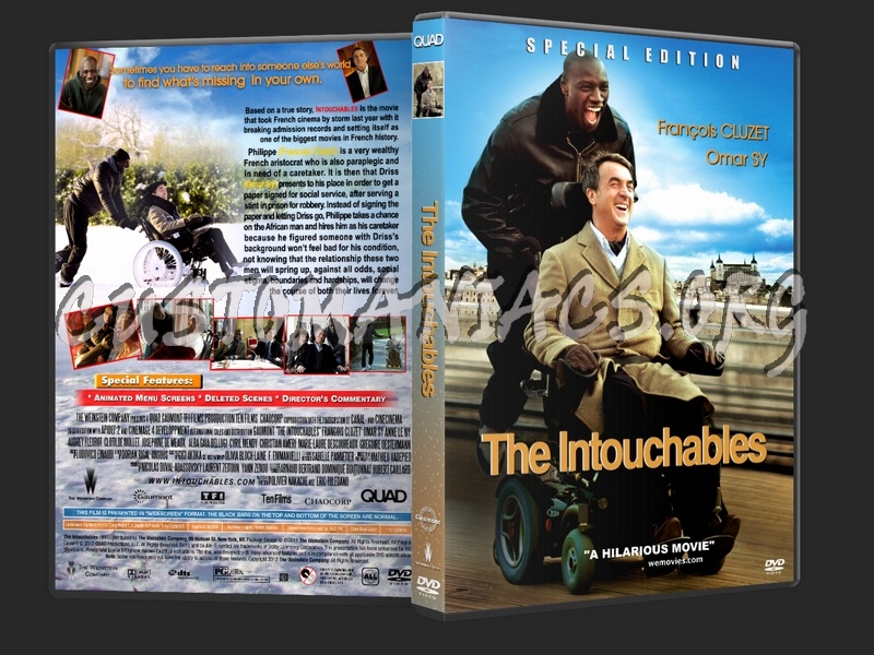 The Intouchables (2011) dvd cover