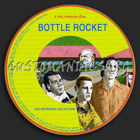 450 - Bottle Rocket dvd label