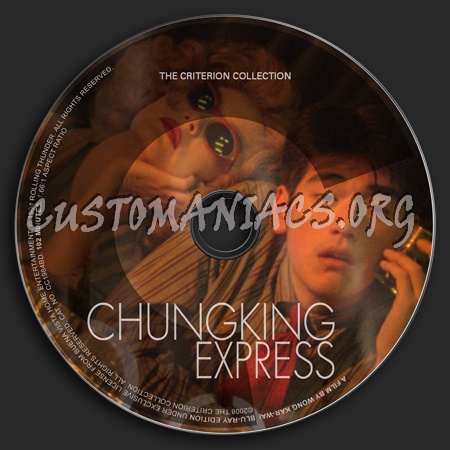 453 - Chungking Express dvd label