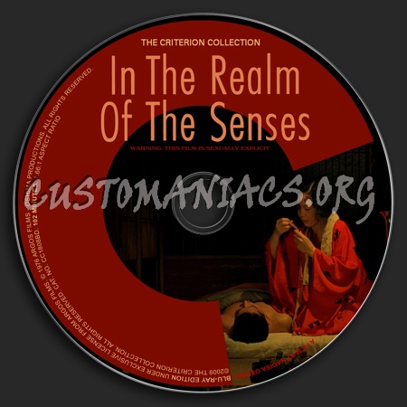 466 - In The Realm Of The Senses dvd label