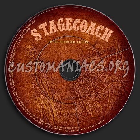 516 - Stagecoach dvd label