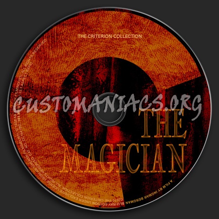 537 - Magician dvd label