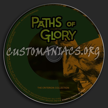 538 - Paths of Glory dvd label
