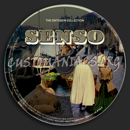 556 - Senso dvd label