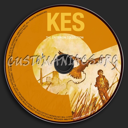 561 - Kes dvd label