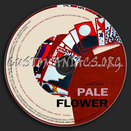 564 - Pale Flower dvd label
