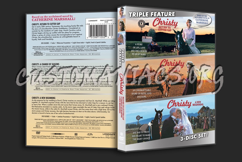 Christy Triple Feature dvd cover