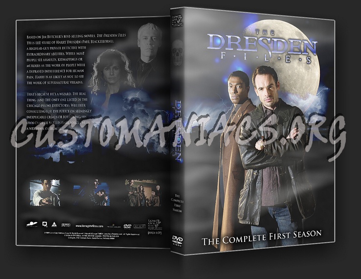The Dresden Files - Season 1 dvd cover