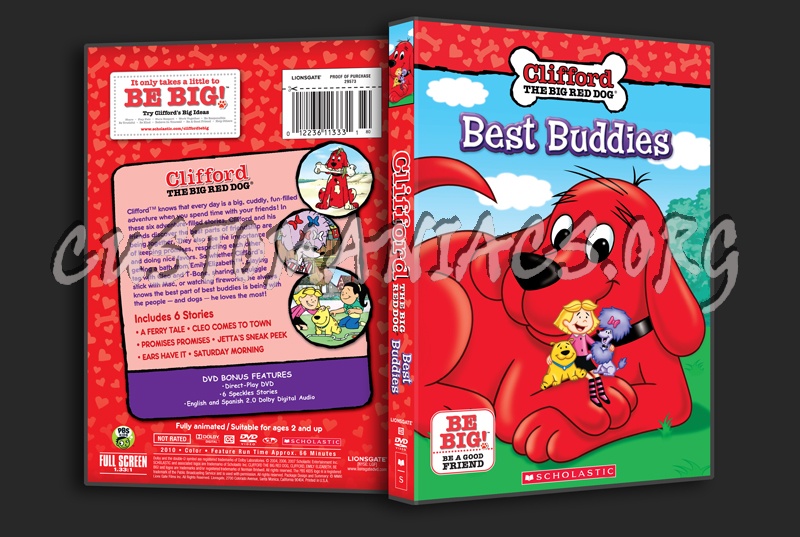 Clifford: Best Buddies dvd cover