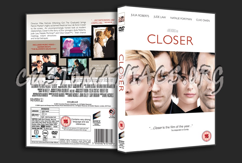 Closer dvd cover