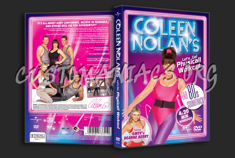 Coleen Nolan's Let's Get Physical! Workout dvd cover