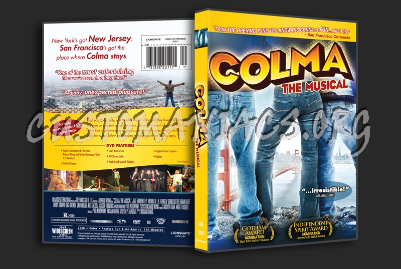 Colma The Musical dvd cover