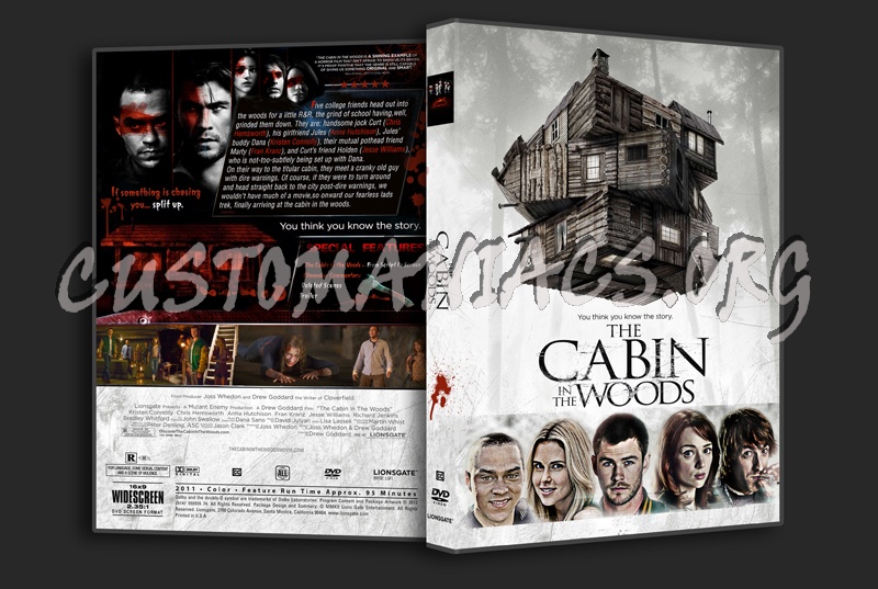 The Cabin in the Woods dvd cover