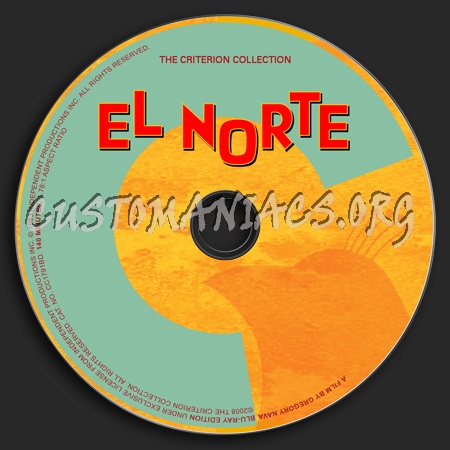 458 - El Norte dvd label