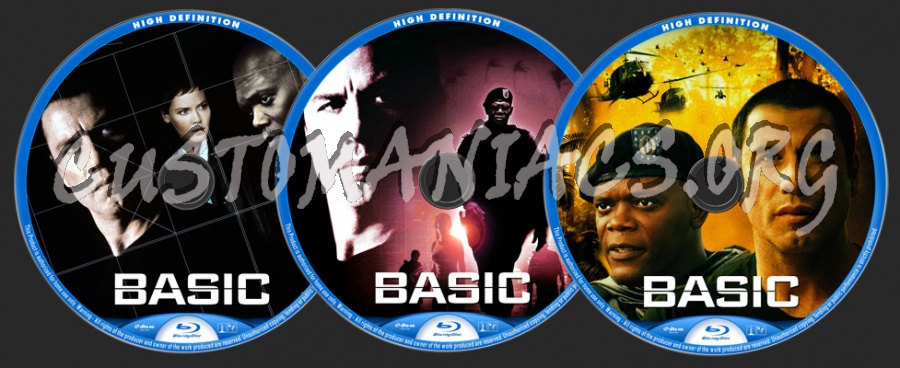 Basic blu-ray label