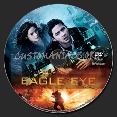 Eagle Eye dvd label