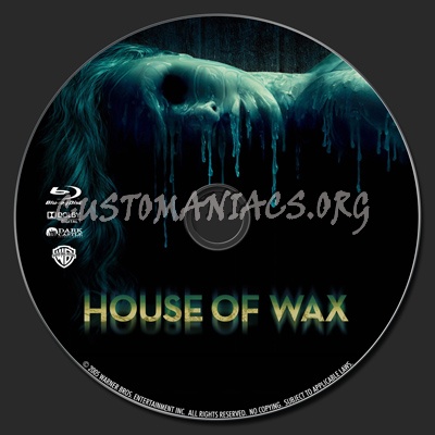 House of Wax blu-ray label