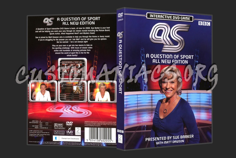 A Question Of Sport All New Edition dvd cover