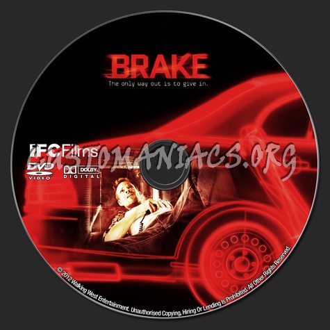 Brake dvd label