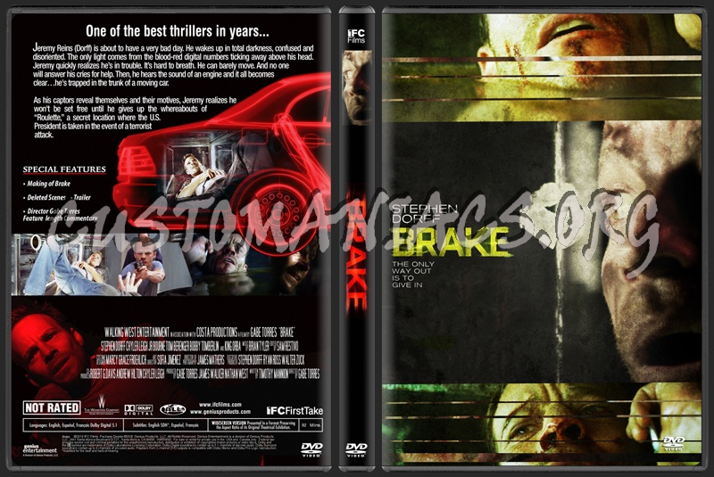 Brake dvd cover