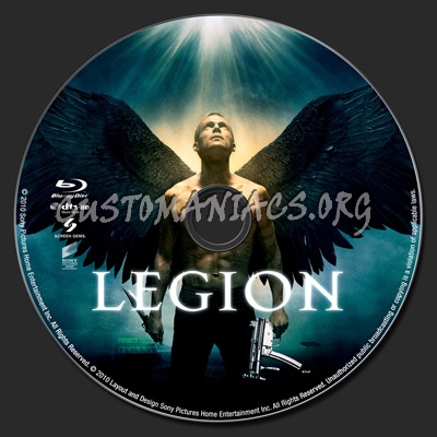 Legion blu-ray label