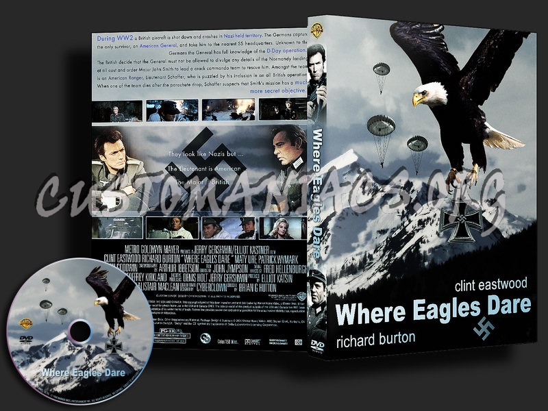 Where Eagles Dare dvd cover