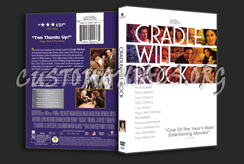 Cradle Will Rock dvd cover