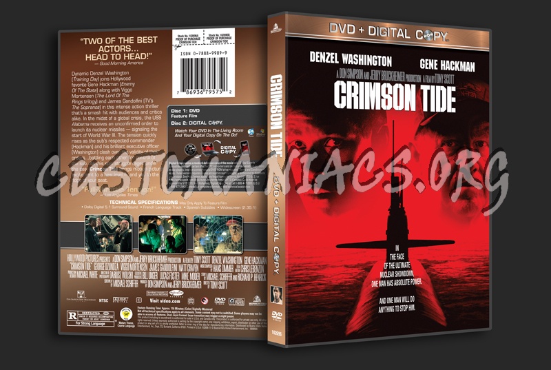 Crimson Tide dvd cover