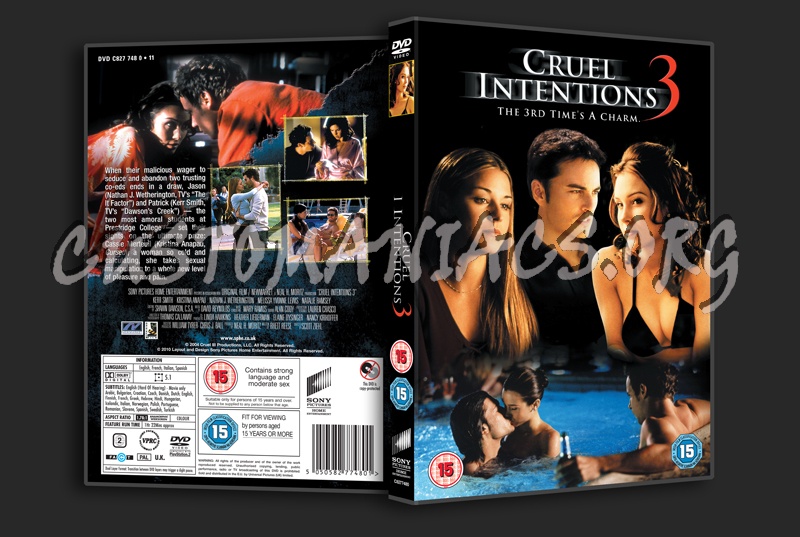 Cruel Intentions 3 dvd cover