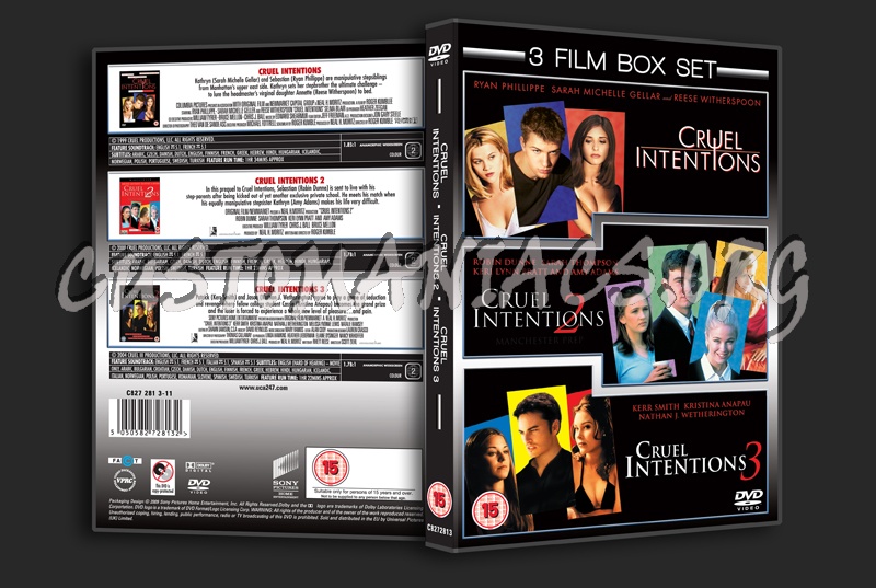 Cruel Intentions Trilogy dvd cover