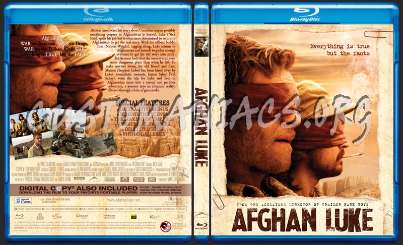 Afghan Luke blu-ray cover