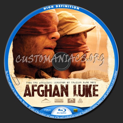Afghan Luke blu-ray label