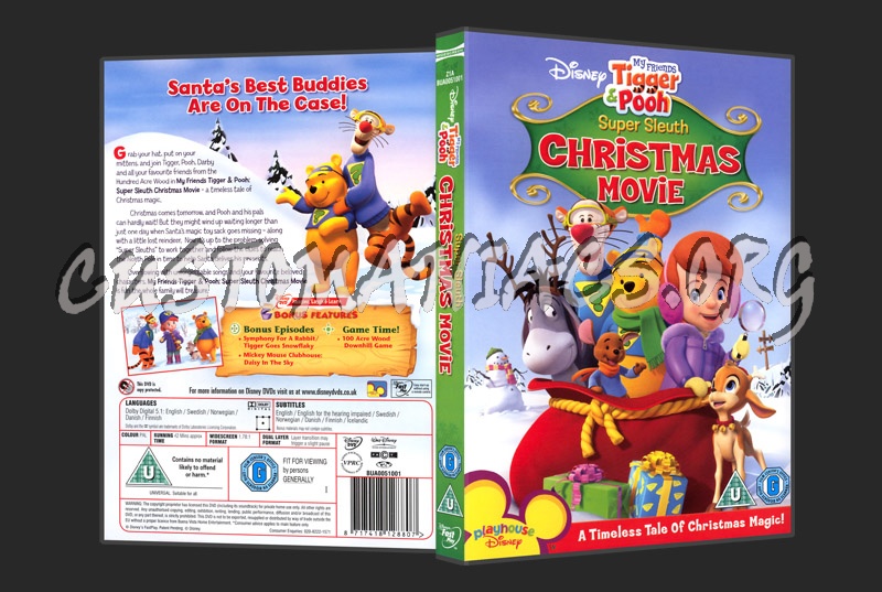 My Friends Tigger & Pooh Super Sleuth Christmas Movie dvd cover